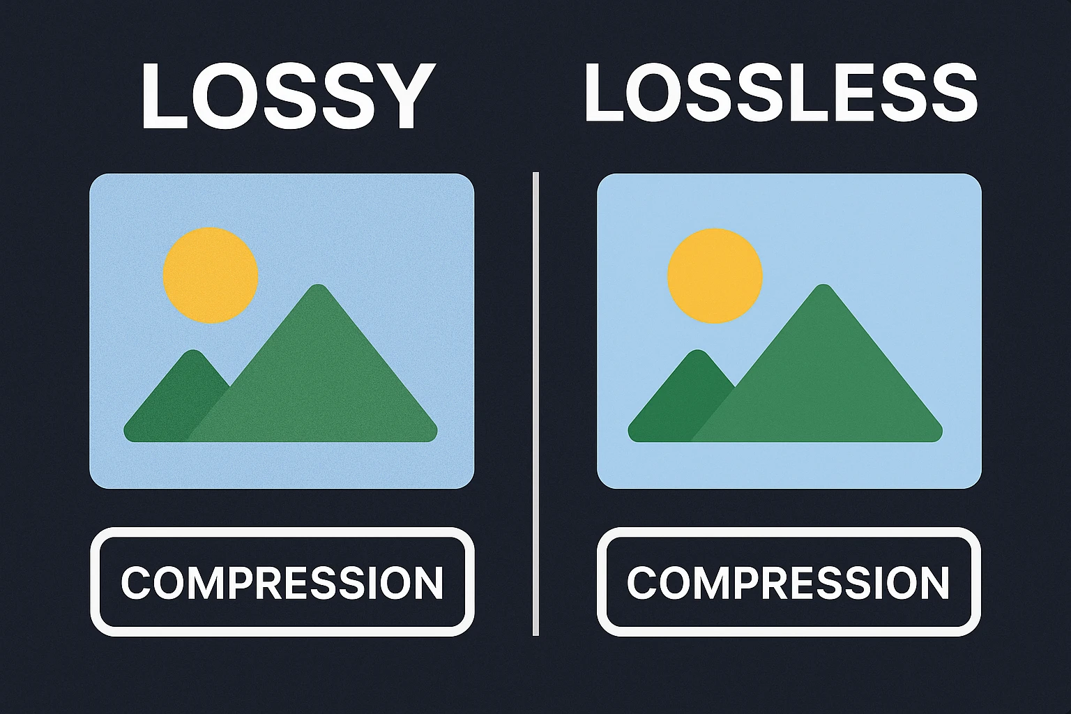 Lossy vs Lossless